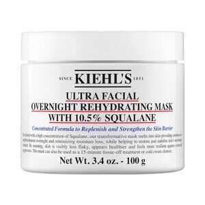 Kiehl's Ultra Facial Overnight Hydrating Face Mask with 10.5% Squalane
